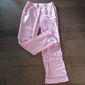 Victoria’s Secret pink stripe cotton Pajama pant